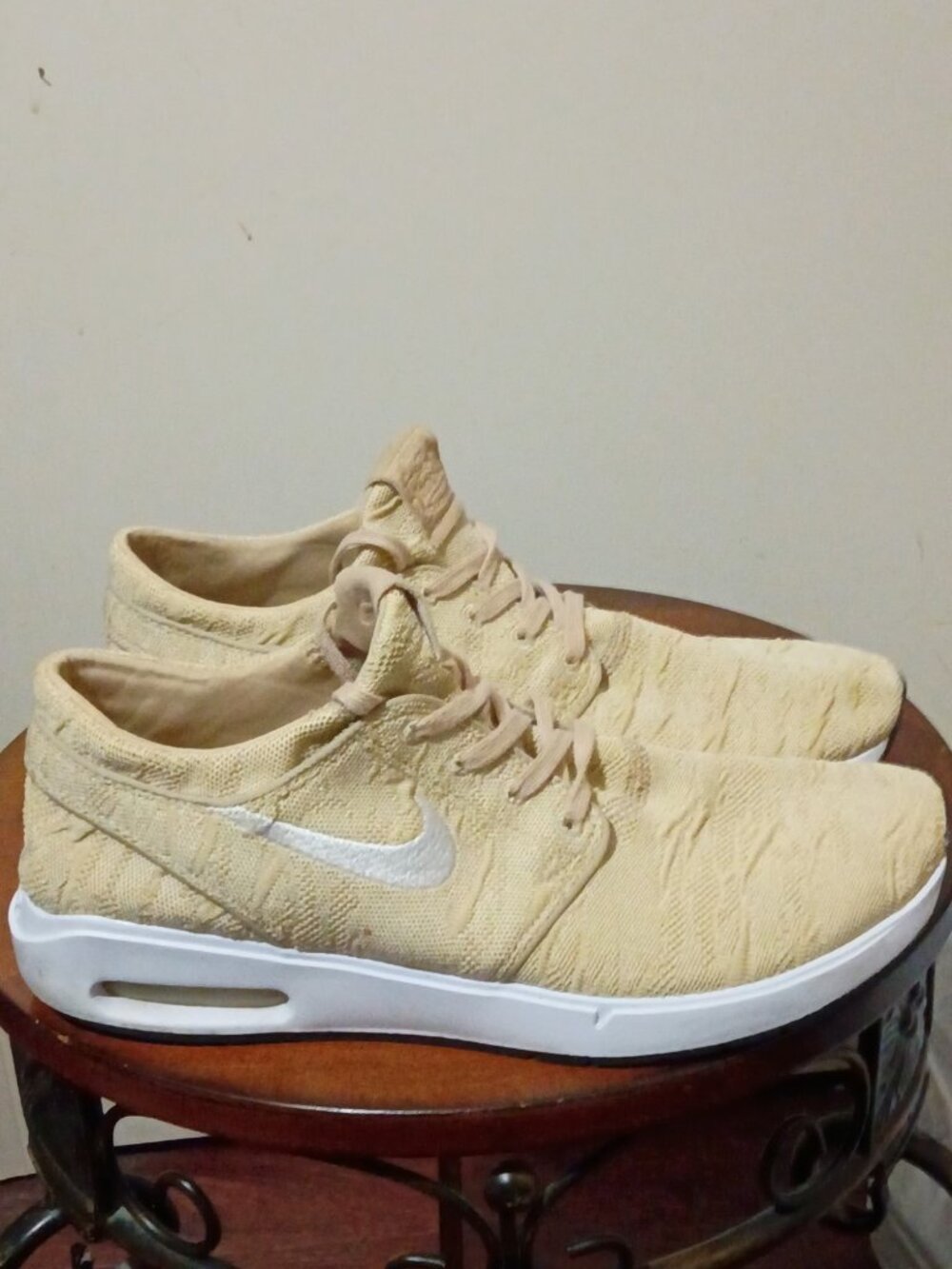 Nike SB Air Max Janoski 2 Desert Sand Brown White Mens Size 10.5 AQ7477-200
